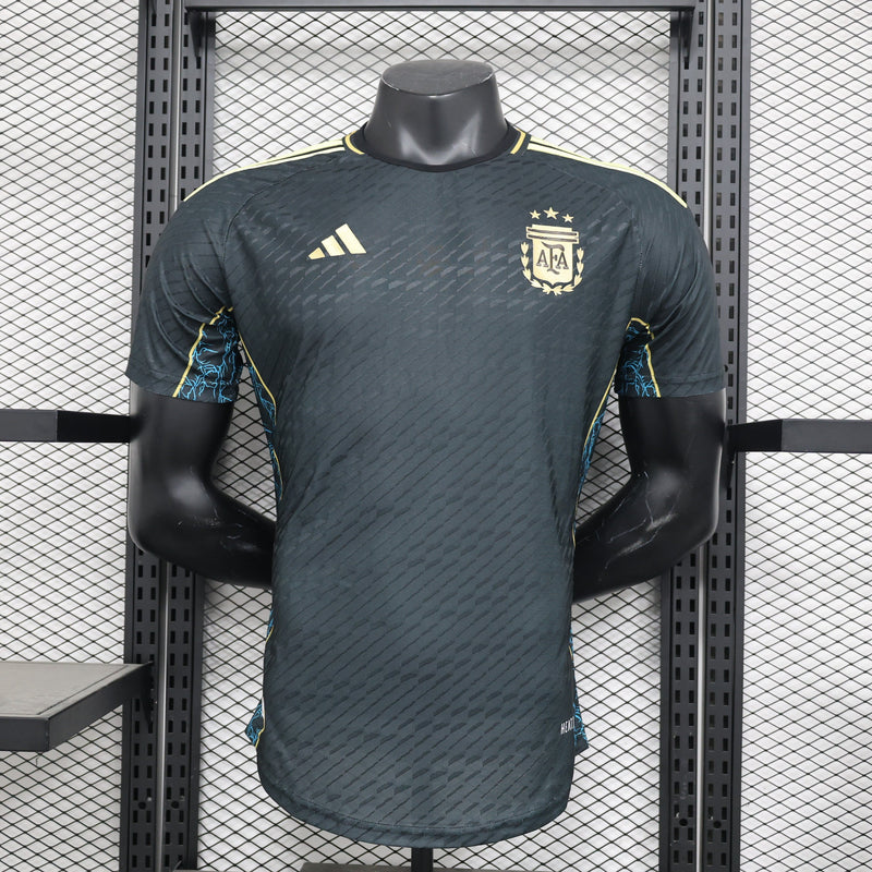 CAMISOLA ARGENTINA EDIÇÃO ESPECIAL LIMITADA BLACK II 2024 homem (VERSÃO JOGADOR)