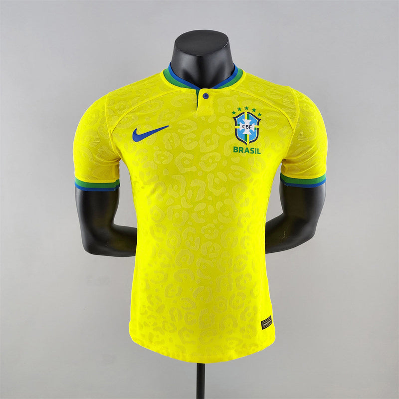 CAMISOLA BRASIL I COPA DO MUNDO 2022 (VERSÃO JOGADOR)