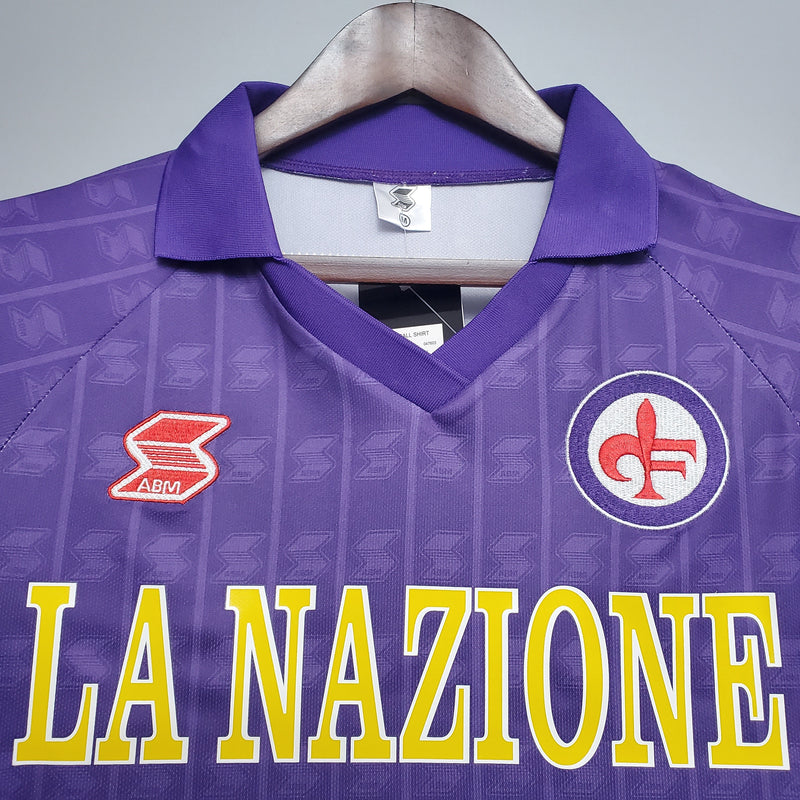 CAMISOLA FIORENTINA I 89/90 homem (RETRO)