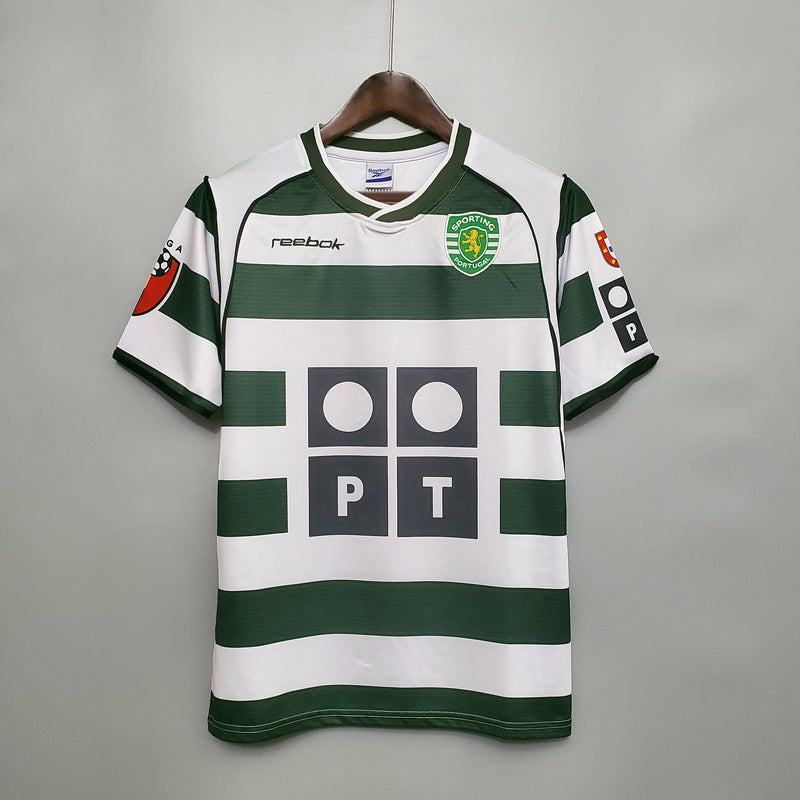 CAMISOLA SPORTING LISBOA I 01/03 homem (RETRO)