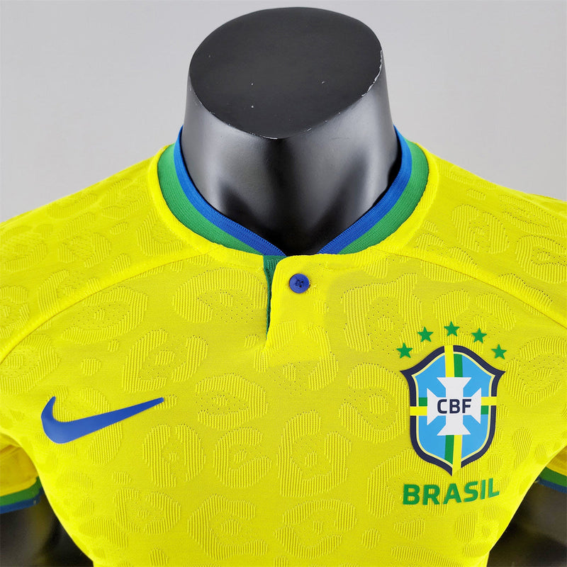 CAMISOLA BRASIL I COPA DO MUNDO 2022 (VERSÃO JOGADOR)